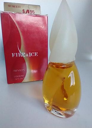 Fire & ice revlon миниатюра  5мл винтаж