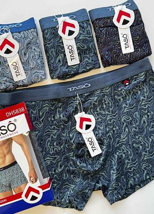 Труси чоловічі боксери taso 5838 бамбук з широкою резинкою. розмір 2xl