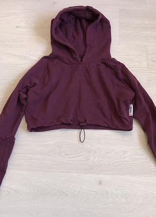 Утеплене худі топ з капюшоном gymshark, s