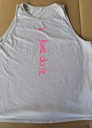 Жіноча майка nike breathe tank jdi. the nike tee. l-xl