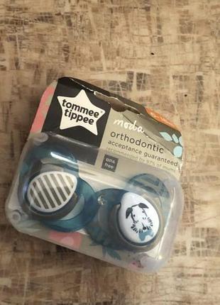 Нові пустышки пустушки соски дурника tommee tippee 6-18 18-36