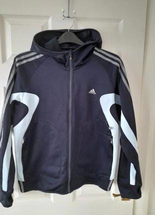 Кофта с капюшоном на флисе adidas