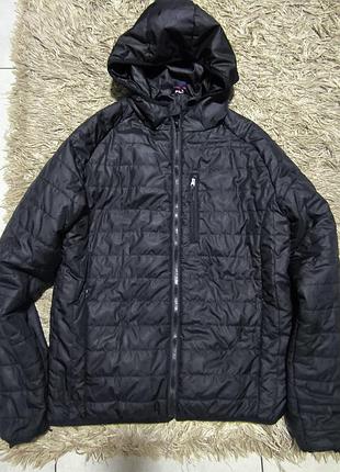 Куртка чоловіча fila стьобана чорна