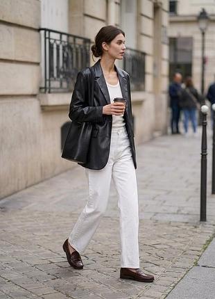 Жакет из искусственной кожи от zara