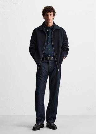Zara вʼязаний светр фулл-зіп