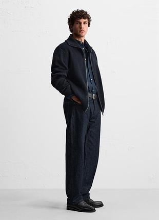 Zara вʼязаний светр фулл-зіп 3