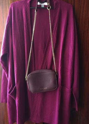 Жіночий кардинан кольору magenta яскрава фуксія eur 52-54