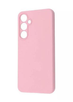 Чехол tpu wave colorful case для samsung galaxy a55, розовый песок