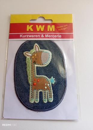 Аппликация, латка, термозаплатка детская мини маус конек