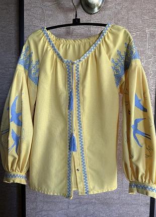 Стильна вишиванка на дівчинку 152 р.