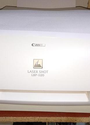 Лазерный принтер canon lbp 1120  после профилактики работает 0тлично! 
образец печати на фото
