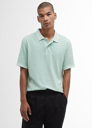 Премиальная поло футболка барбур barbour premium polo, l, оригинал