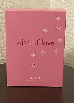 Туалетна вода wish of love. 2