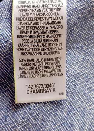 Платье повседневное лен-узкоза, платье в горох marks and spencer 9
