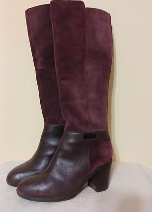 Сапоги женские, кожаные, размер 38,бренду footglove.