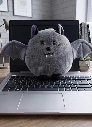 Мягкая игрушка кажан серый john lewis halloween bat plush 20 см (артикул 7985/1)