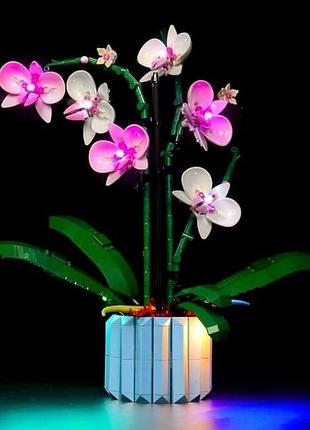 Led підсвітка brickbling для конструктора lego orchid 10311 (p34801), класична версія