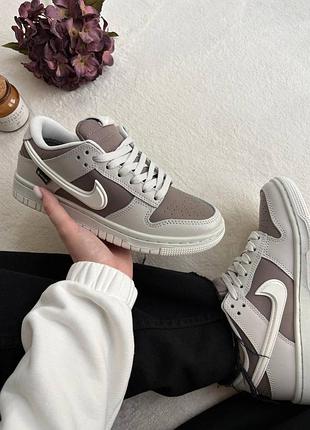 Nike dunk brown grey gore-tex termo