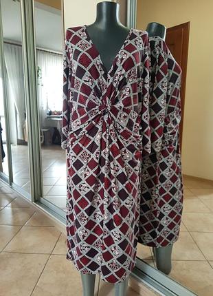 Стройнящее вискозное платье 👗