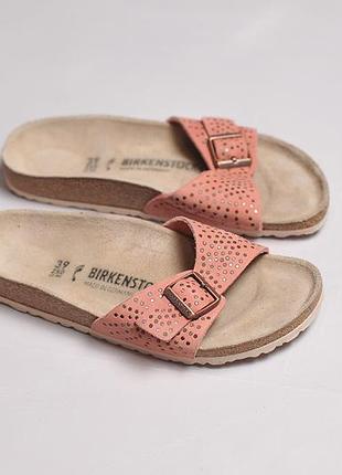 Женские сандалии шлепанцы birkenstock madrid crafted riverts - 39 - 250 mm
