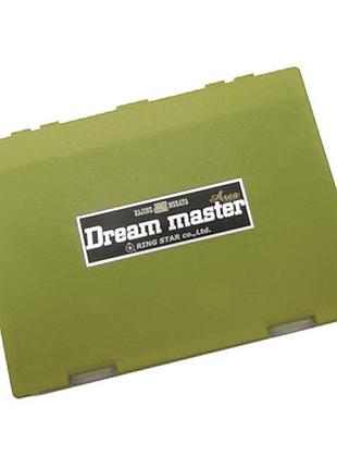 Коробка ring star dream master area dma-1500ss 198×149×20 мм olive — компактний органайзер для рибальських приманок (745078)