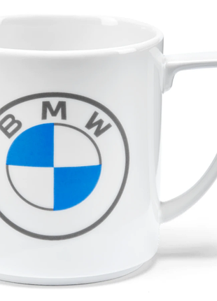 Чашка bmw з логотипом 80235b840b6 — стильна біла порцелянова кружка