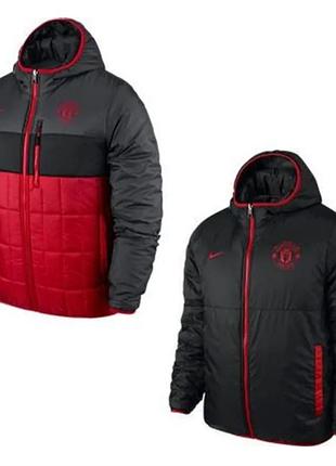 Двостороння утеплена куртка nike manchester united