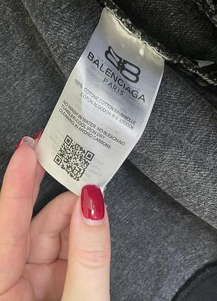 Джинсова куртка balenciaga чорна 4