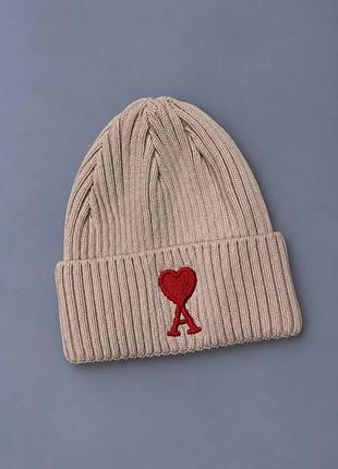 Шапка ami beanie 🖤