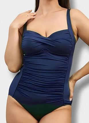 Женский слитный закрытый купальник размера 16/l-xl