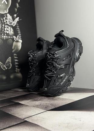 Кросівки balenciaga track чорні
