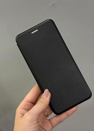Защитный чехол-книжка для samsung a35 5g, качественный чехол-книжка для телефона samsung a35 5g с защитой экрана (черный)