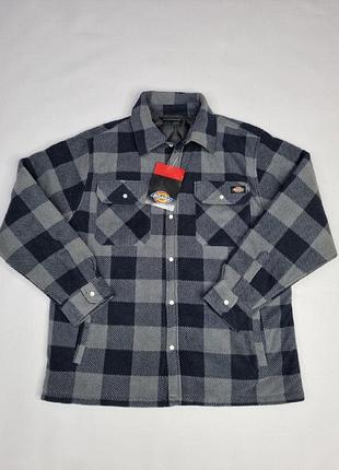 Оригинальная куртка-рубашка dickies в клетку, размер l