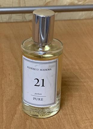 Парфуми pure 21 federico mahora 50ml. майже повні 100% оригінал
