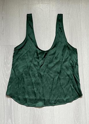 Зелений топ, жіночий, h&m, розміру xs