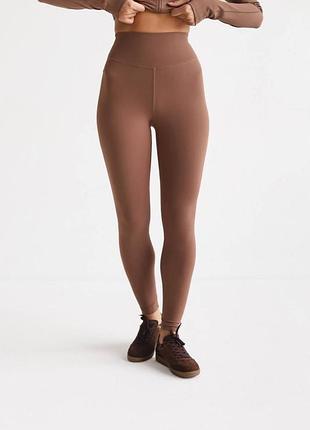 Термо лосини кольору мокко