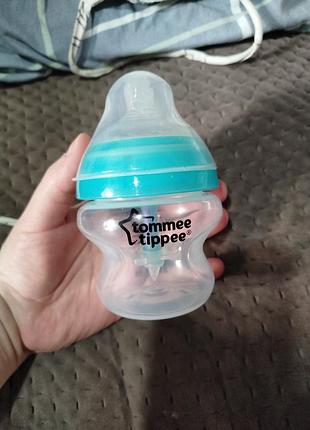 Пляшечка tommee tippee advanced anti-colic з індикатором температури, 150 мл
