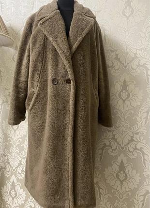Еко шуба в стилі max mara