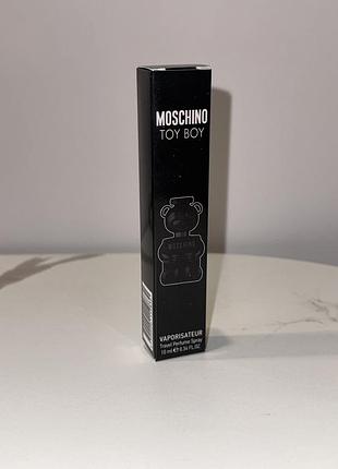 Чоловічі парфуми moschino toy boy 10 ml духи дуже шлейфові