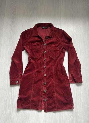 Сукня жіноча, zara, бордового кольору, розмір s