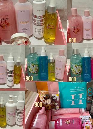 Подарункові набори для волосся, тіла та обличчя nani  beauty