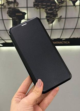 Чохол-книжка leather для redmi 15 4g,чохол-книжка для телефона redmi 15 4g (чорний)