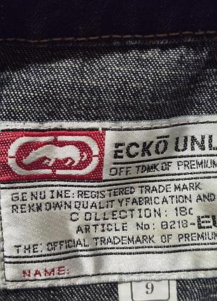 Дитяча джинсова куртка ecko unltd/сша 8