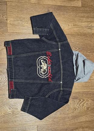 Дитяча джинсова куртка ecko unltd/сша 5