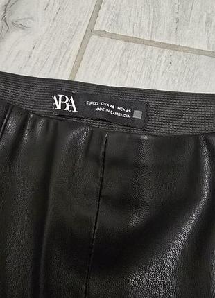 Шкіряні лосини zara 3