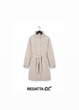 🤍 жіноче вологозахисне пальто regatta isotext 5000 (розмір 40 / l / xl) / стильний тренч з мембраною, бежевий