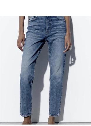 Джинси zara mom fit 7