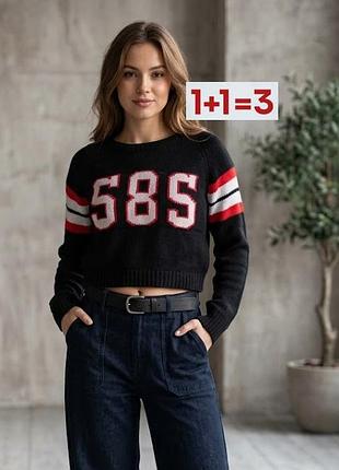 1+1=3 🎁 укороченный вязаный свитер