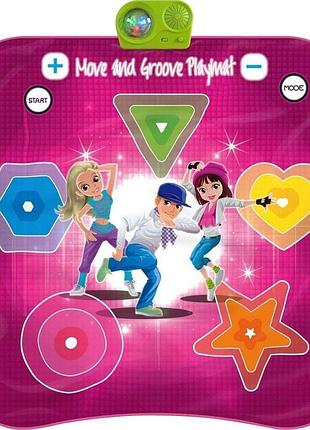 Танцовочный коврик "move and groove" для детей 3+ лутша цента лучшая цена с быстрой доставкой по украине