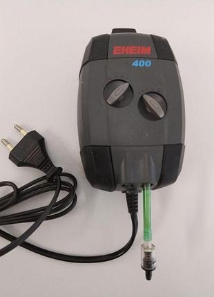 Аквариумный компрессор eheim air pump 400 (немечанка, тихий, 2 выхода)